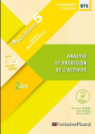 Processus 5. Analyse et prévision de l'activité. BTS Comptabilité et gestion. 2ème année