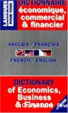 Dictionnaire économique, commercial et financier
