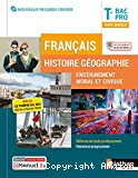 Français Histoire Géographie EMC Tle Bac Pro