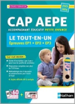 Le Tout-en-un CAP AEPE- Epreuves EP1, EP2, EP3