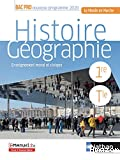 Histoire Géographie-Enseignement moral et civique 1re - Term BAC PRO