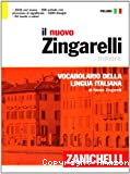 Il nuovo Zingarelli minore : Dictionnaire unilingue d'italien
