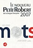 Le nouveau Petit Robert : 2007