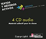 Textos y métodos activos : 4 CD audio pour la classe. BTS
