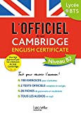 L'officiel du test Cambridge english certificate