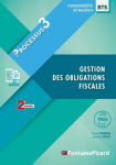 Processus 3. Gestion des obligations fiscales. BTS Comptabilité et gestion. 2ème année