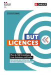 BUT. Licences. Plus de 120 formations tous domaines confondus