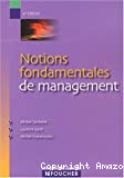 Notions fondamentales de management